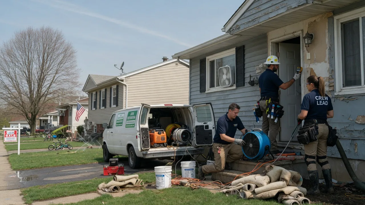 Flood Cleanup in Oakville, IN near me